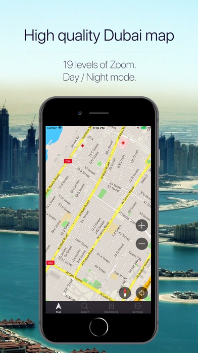 Dubai, UAE Offline Navigation screenshot 2