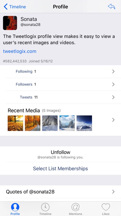 Tweetlogix for Twitter