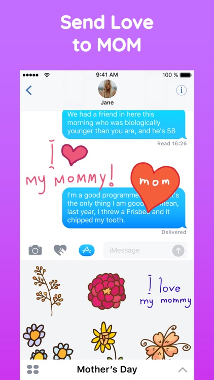 Happy Mother's Day Sticker IM