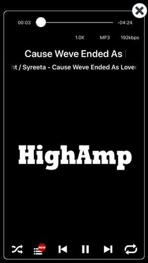 HighAmp - MP3 音樂 播放器(圖4)-速報App