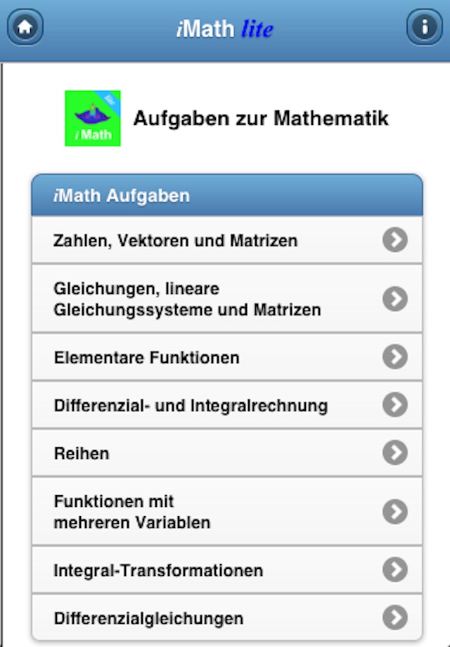 iMath-Aufgaben (lite) screenshot 2