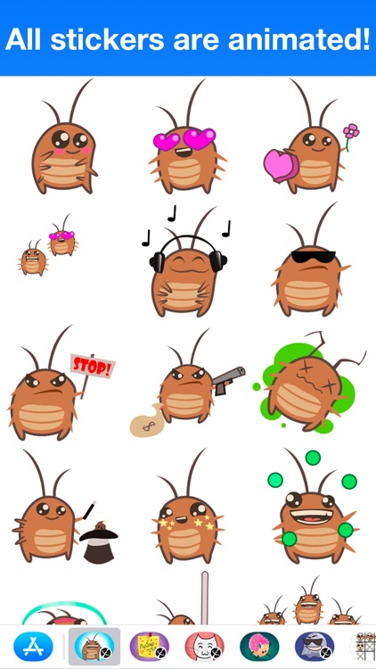 Cockroach - Animated stickers