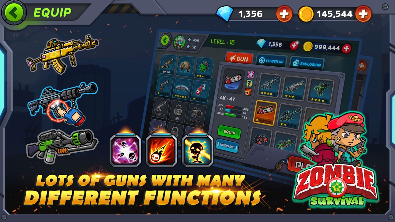 Zombie Survival: Game of Dead Hack screenshot 2 - iOS game interface