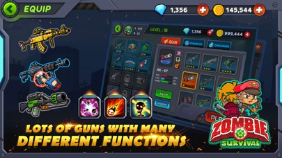 Zombie Survival: Game of Dead Hack screenshot 2 - game app interface