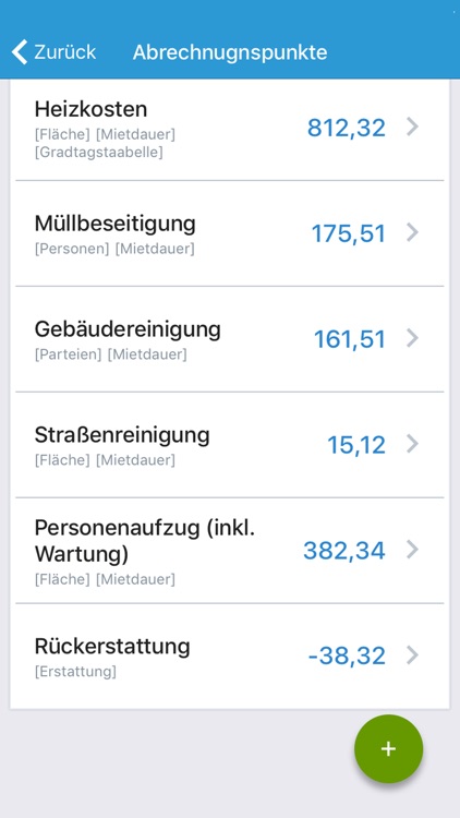 Nebenkosten App