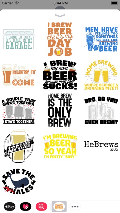 Beer Brewing Stickers screenshot 3