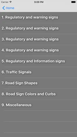 Game screenshot OR DMV Road Sign Flashcards mod apk