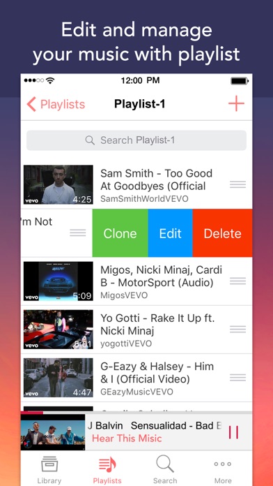 Mu - Online Music App screenshot 4