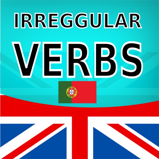 Os verbos irregulares inglês na App Store