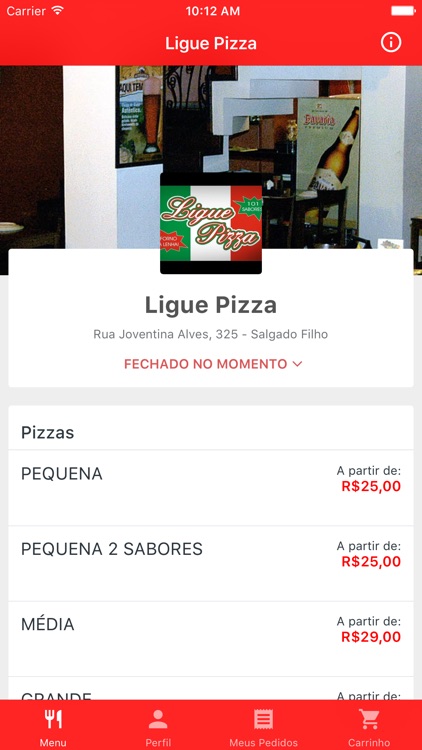 Ligue Pizza Delivery