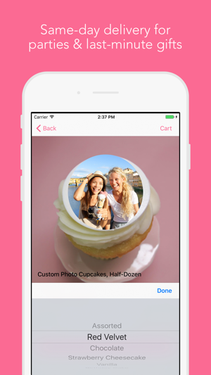 Cako - Photo Cupcake Delivery(圖2)-速報App