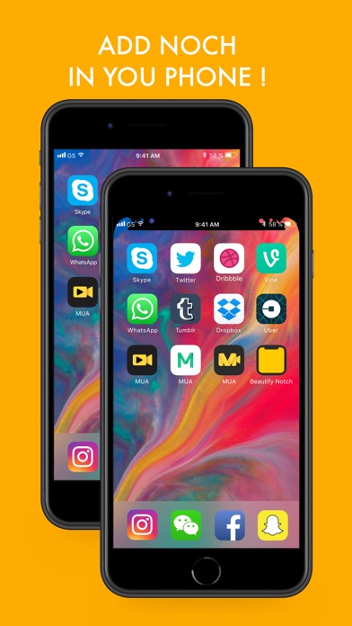 Beautify Notch - Wallpaper screenshot 2