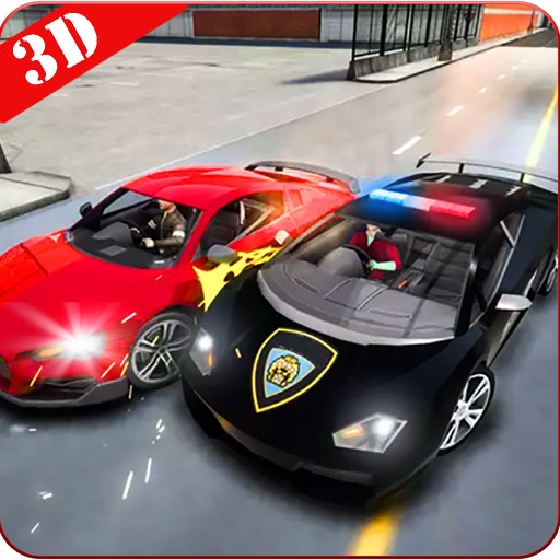 Criminal Car Chase 3D icon