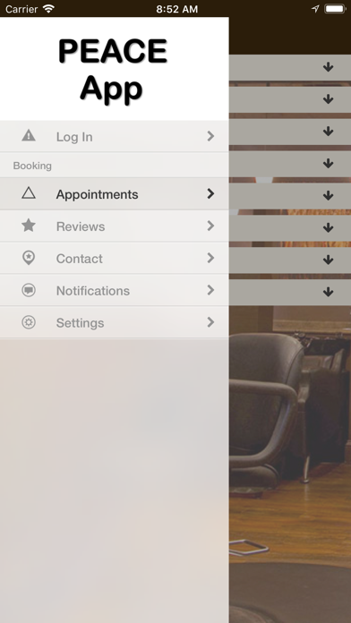 Peace Salon-Spa App screenshot 2