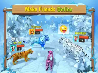 Captura de Pantalla 2 White Tiger Family Sim Online iphone
