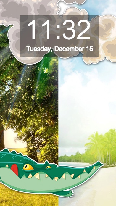 Sunny & Sunset Lock Screen Pro screenshot 2