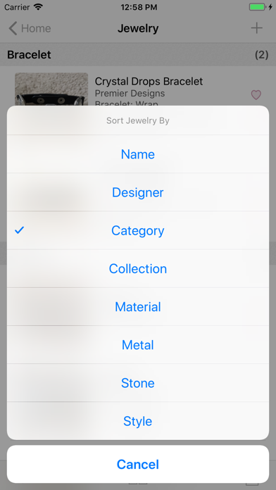 myJewelCache Jewelry Organizer screenshot 3