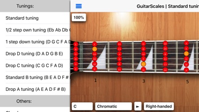 Guitar scales and modes screenshot 2