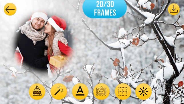 Winter Photo Frames(圖2)-速報App