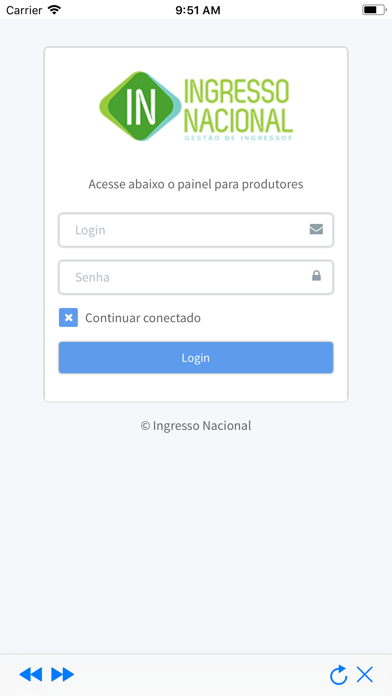How to cancel & delete Produtor Ingresso Nacional from iphone & ipad 1