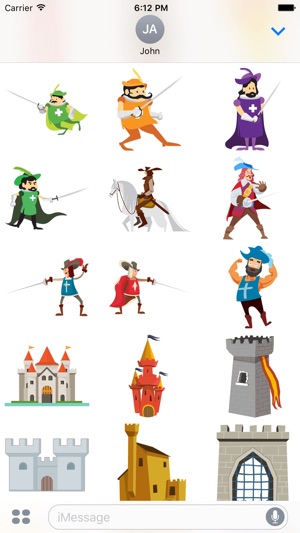 Happy Adventure Of Heroic Musketeer Photo Stickers(圖2)-速報App