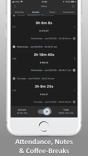 MSClock - Time Tracker(圖4)-速報App