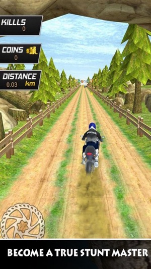 Police Bike Stunts Offroad(圖1)-速報App