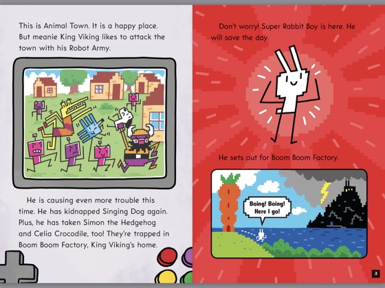 ‎Super Rabbit Boy vs. Super Rabbit Boss!: A Branches Book ...