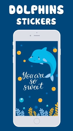 Ocean Dolphin Stickers!(圖1)-速報App