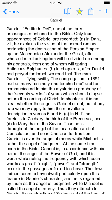 Catholic Encyclopedia screenshot 3