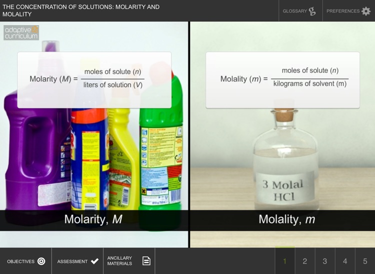 Molarity and Molality