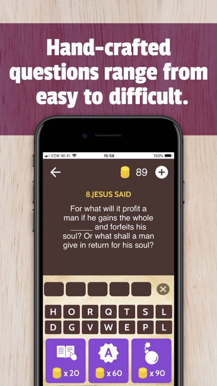 Bible Trivia App Game screenshot-4
