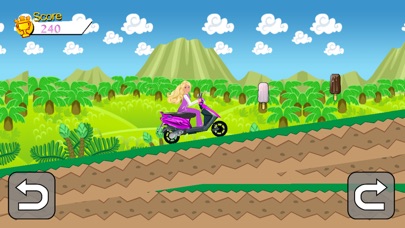 Princess Hill Scooter Racing screenshot 2