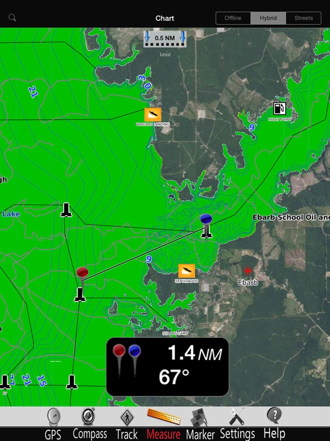 Toledo Bend Nautical Chart Pro(圖1)-速報App