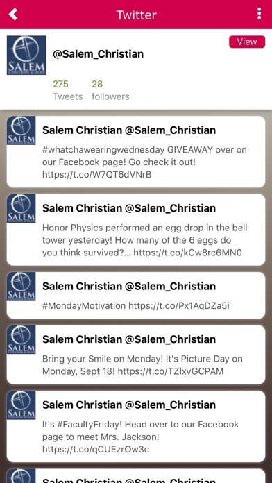 Salem Christian School screenshot 2