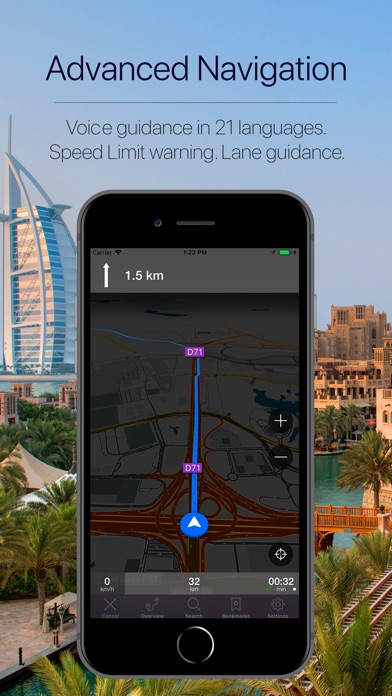 Dubai, UAE Offline Navigation screenshot 4