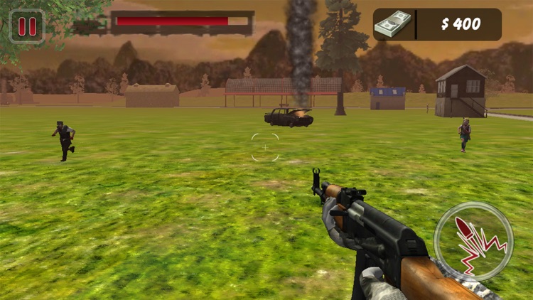 Crazy Zombies Train Attack 3D screenshot-4