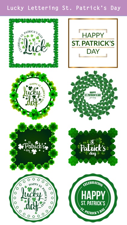 St.Patrick's Day Sticker screenshot-4