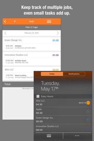 Easy Hours screenshot 3