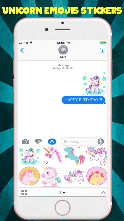 Unicorn Emojis Stickers