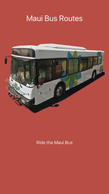 Maui Bus Routes