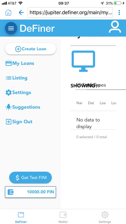 DeFiner Mobile