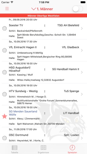 SG Menden Sauerland Wölfe(圖2)-速報App