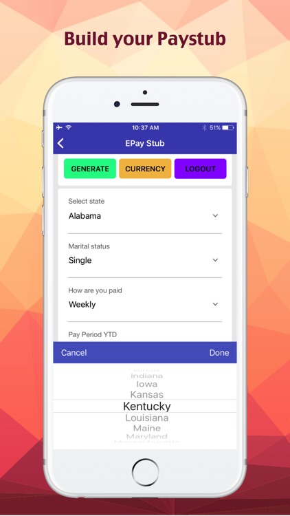 Paystub Calculator Paycheck ePayStub Maker Pro screenshot-3