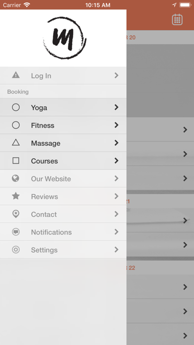 om wellness, fitness & yoga screenshot 2