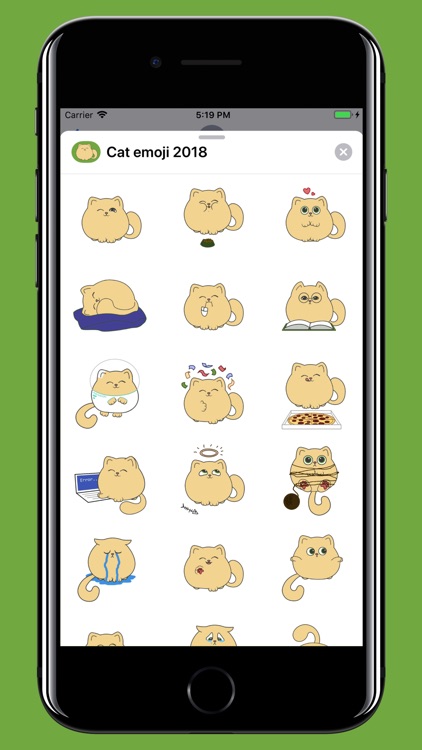 Funny Cat emoji - stickers