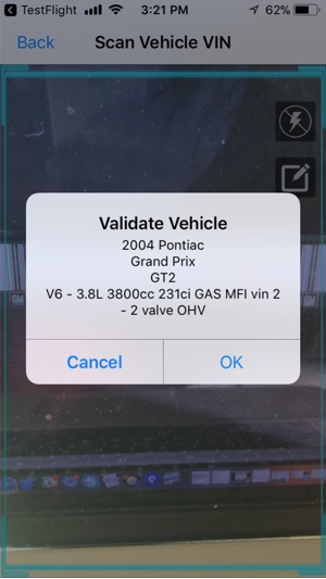 Vin Number Scanner >> O Reilly Auto Vin Scanner On The App Store Vin Number Scanner >> O Reilly Auto Vin Scanner On The App Store