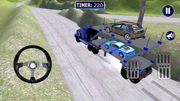 Off-Road Cars Transport Truck screenshot-4