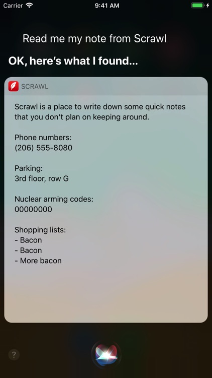 Scrawl Notes