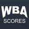WBA Scores is a scoring app for boxing fans, developed by the World Boxing Association, which has the ability to store in a database the scores of fights, and allows to compare the fans scores with the officials scores, it can operate with both the 10-point system and the half-point